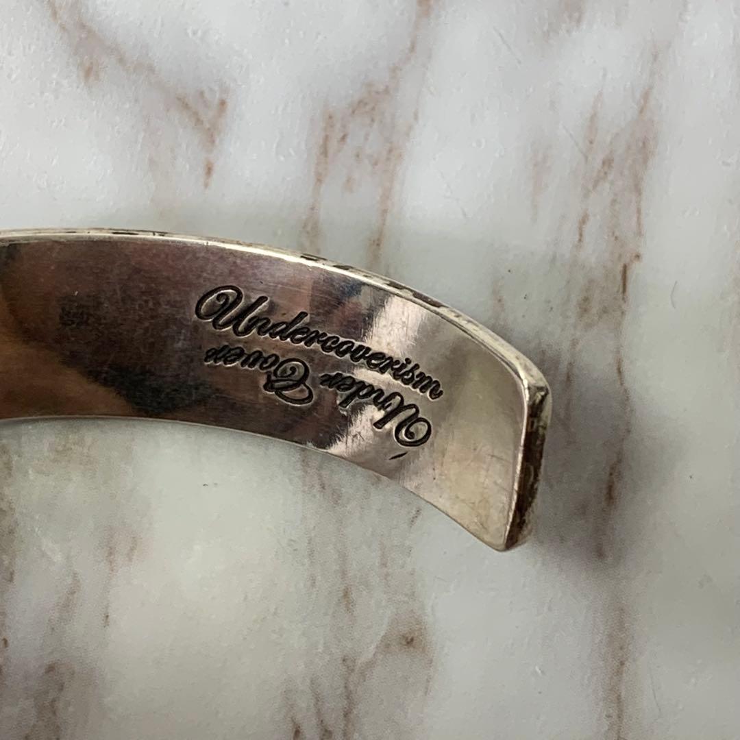 UNDERCOVER バングル シルバー925 刻印 GIZ柄 美品