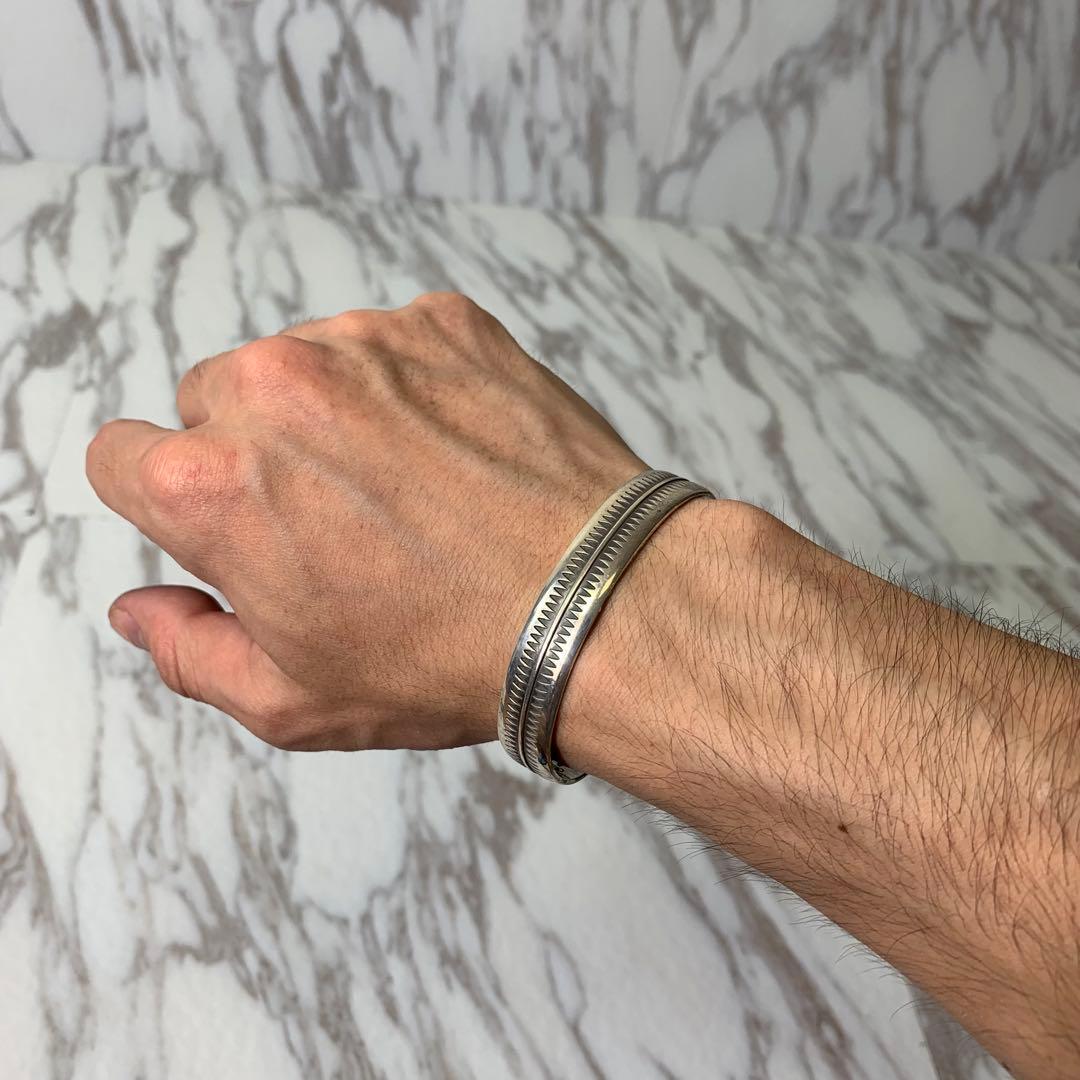 UNDERCOVER バングル シルバー925 刻印 GIZ柄 美品