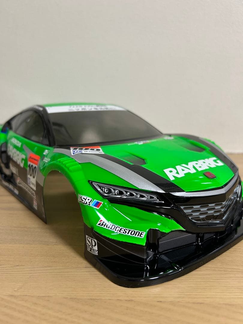 タミヤ　RAYBRIG NSX CONCEPT-GT RCカー 1/10用ボディ