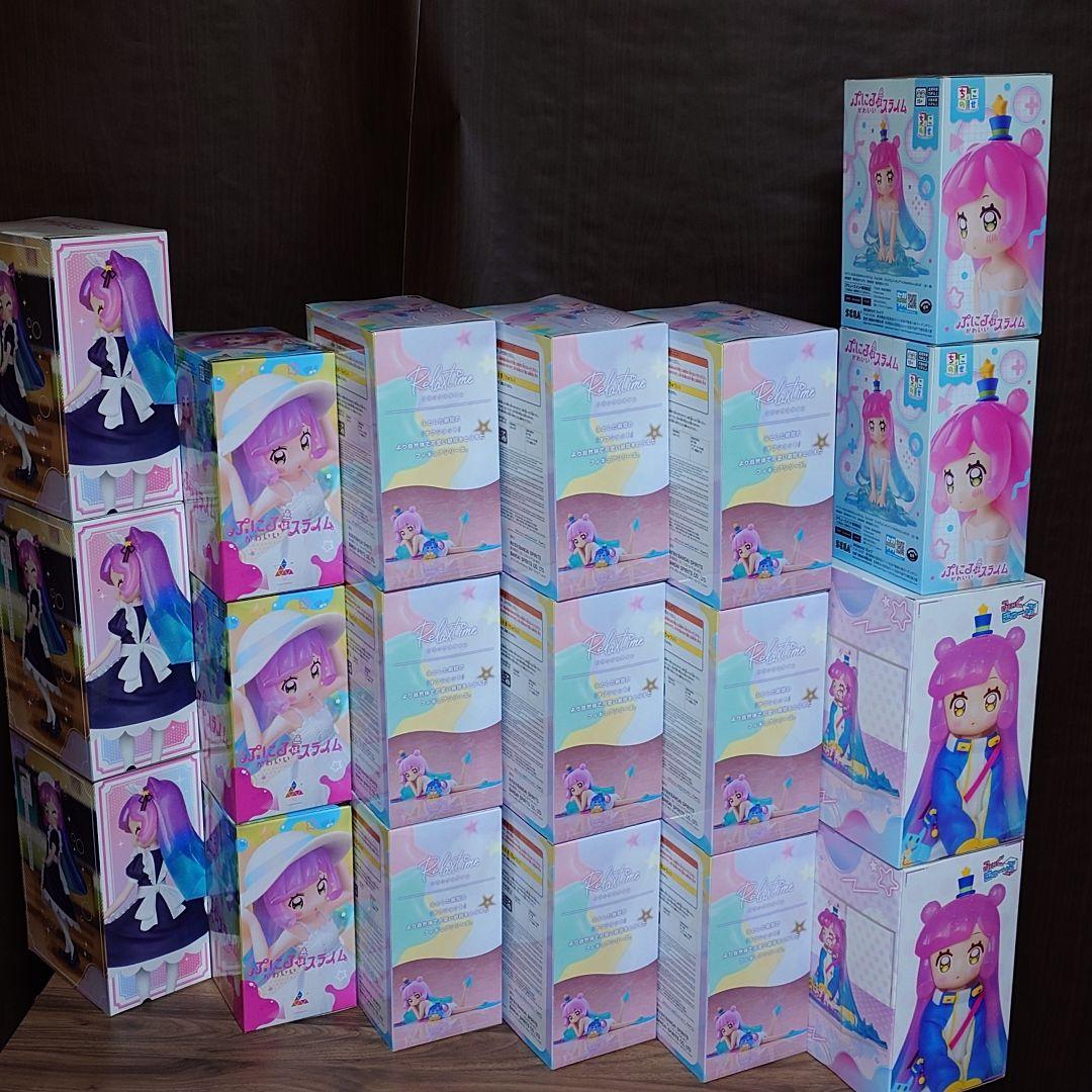 ぷにるはかわいいスライム　フィギュア　20個 まとめ売り　おまけ　ポシェット