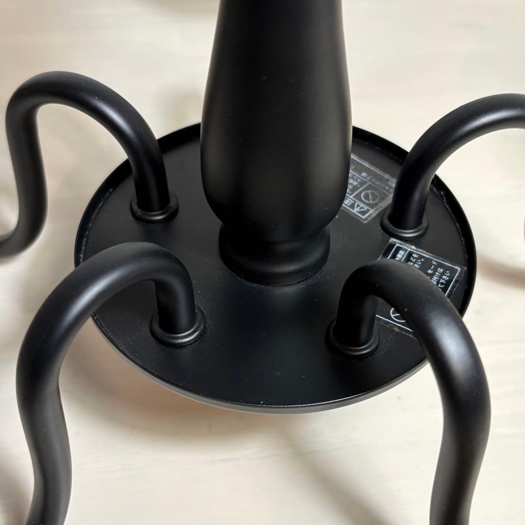 キシマ シャンデリア 5灯 レトロ アンティーク調