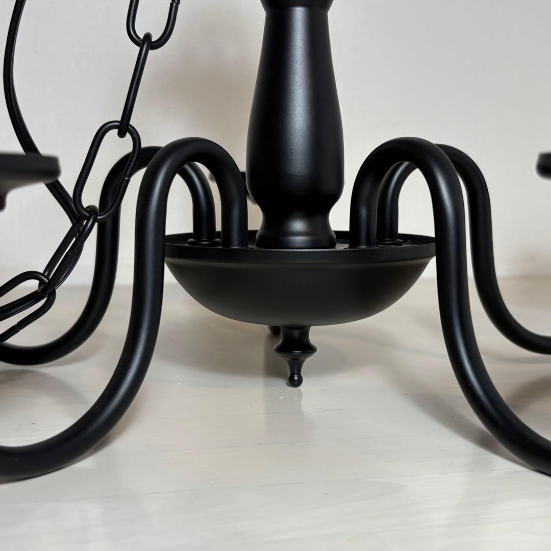 キシマ シャンデリア 5灯 レトロ アンティーク調