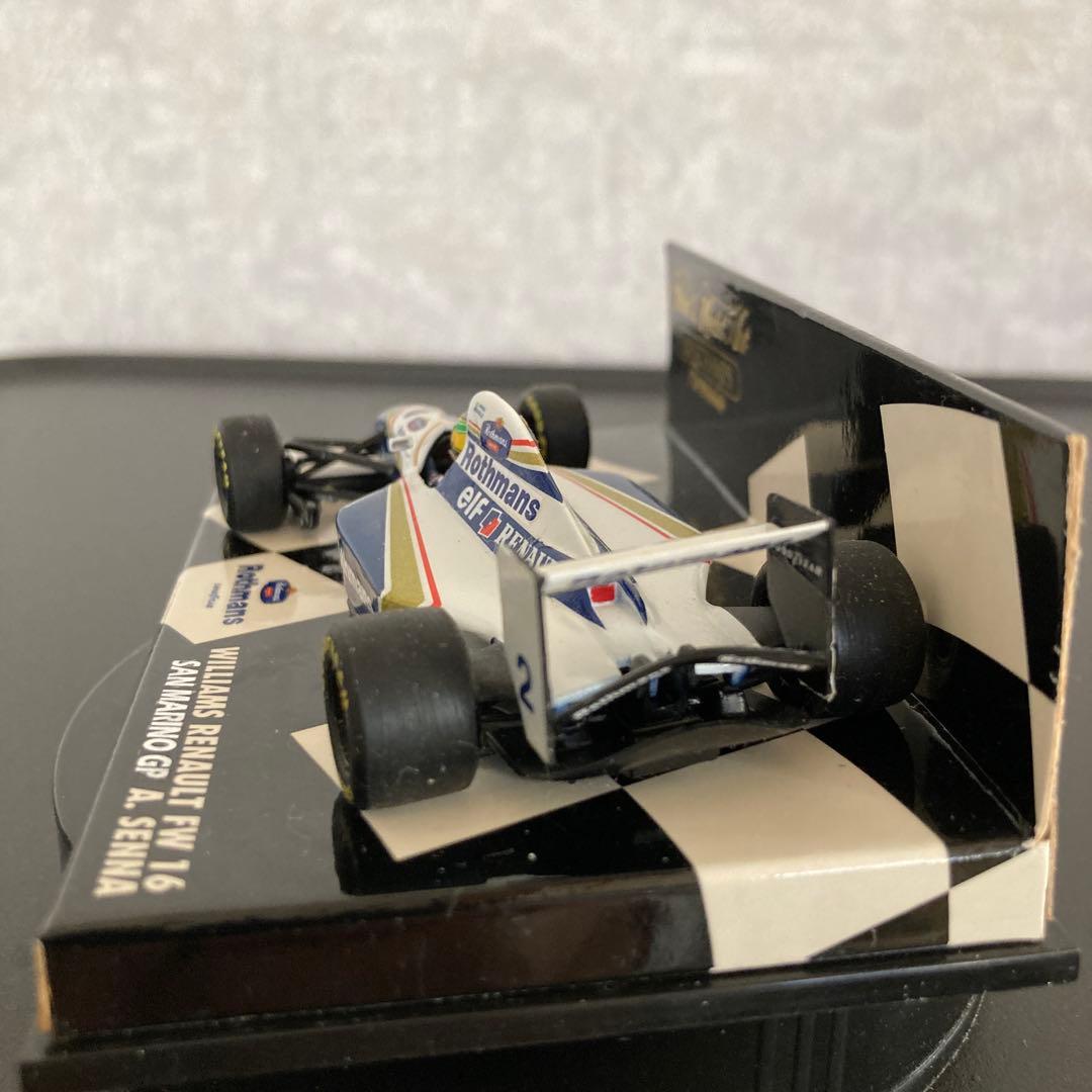ミニチャンプス F1 ウィリアムズ FW16 ロスマンズ仕様 アイルトンセナ