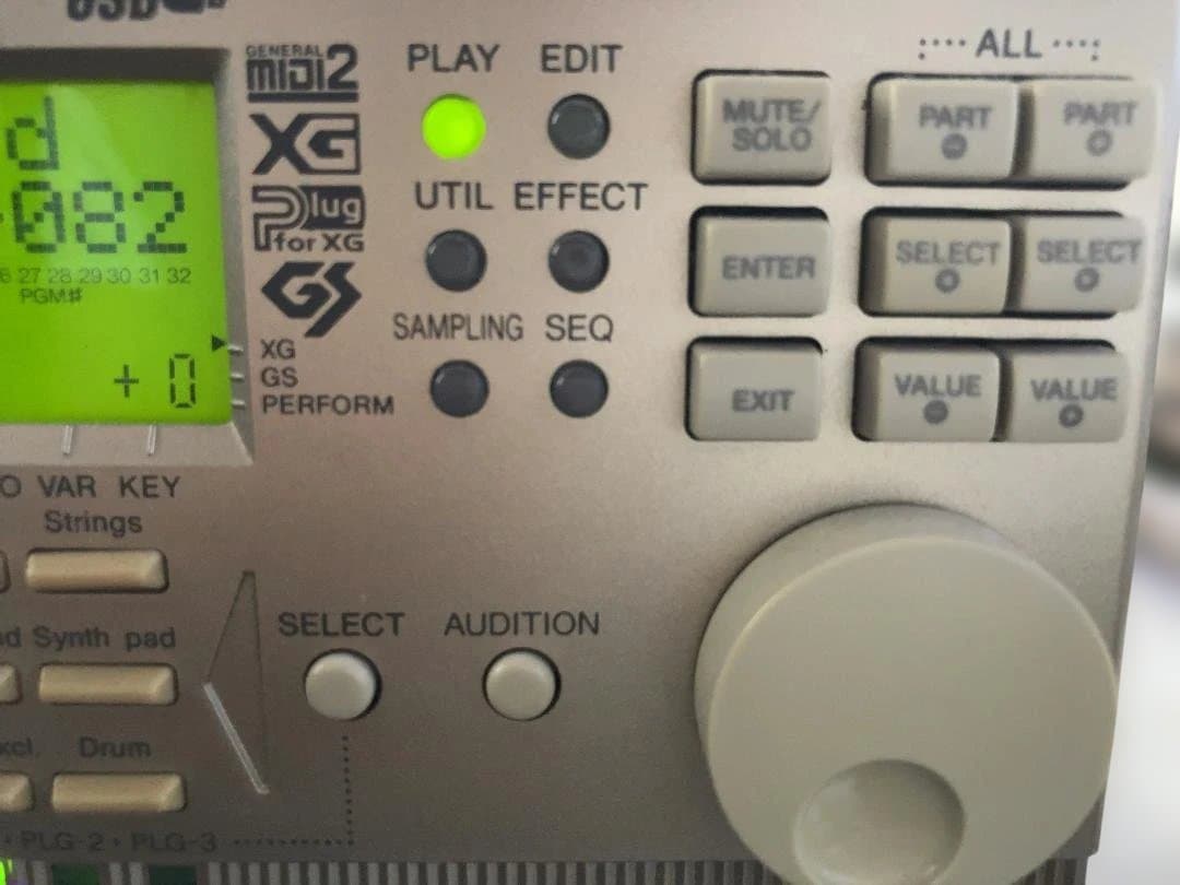 冬*星様 YAMAHA XG音源 MU2000 音源モジュール 中古品