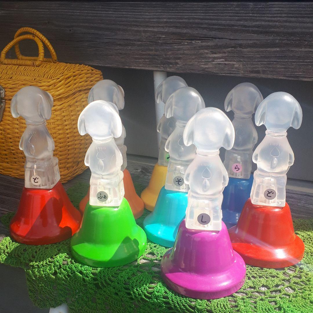 ヤマノミュージック スヌーピー 昭和レトロ ハンドベル ホーロー 楽器