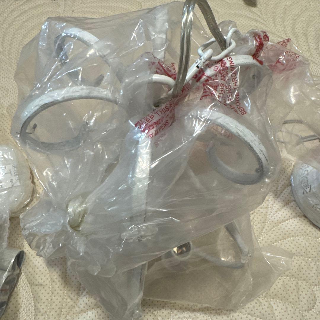 [簡易取付] ホワイトアンティーク Marielle オーブ製ペンダントライト