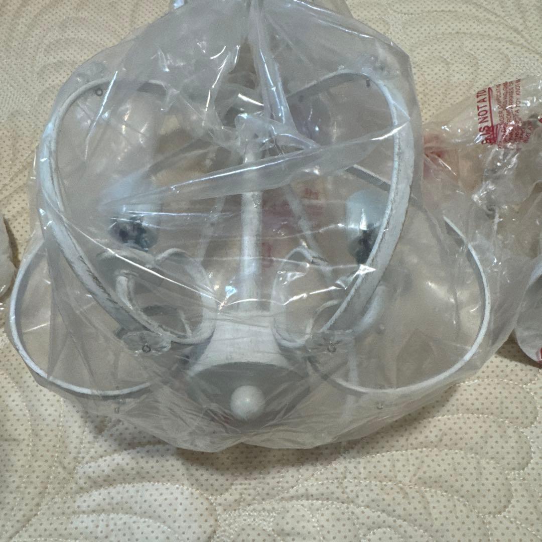 [簡易取付] ホワイトアンティーク Marielle オーブ製ペンダントライト