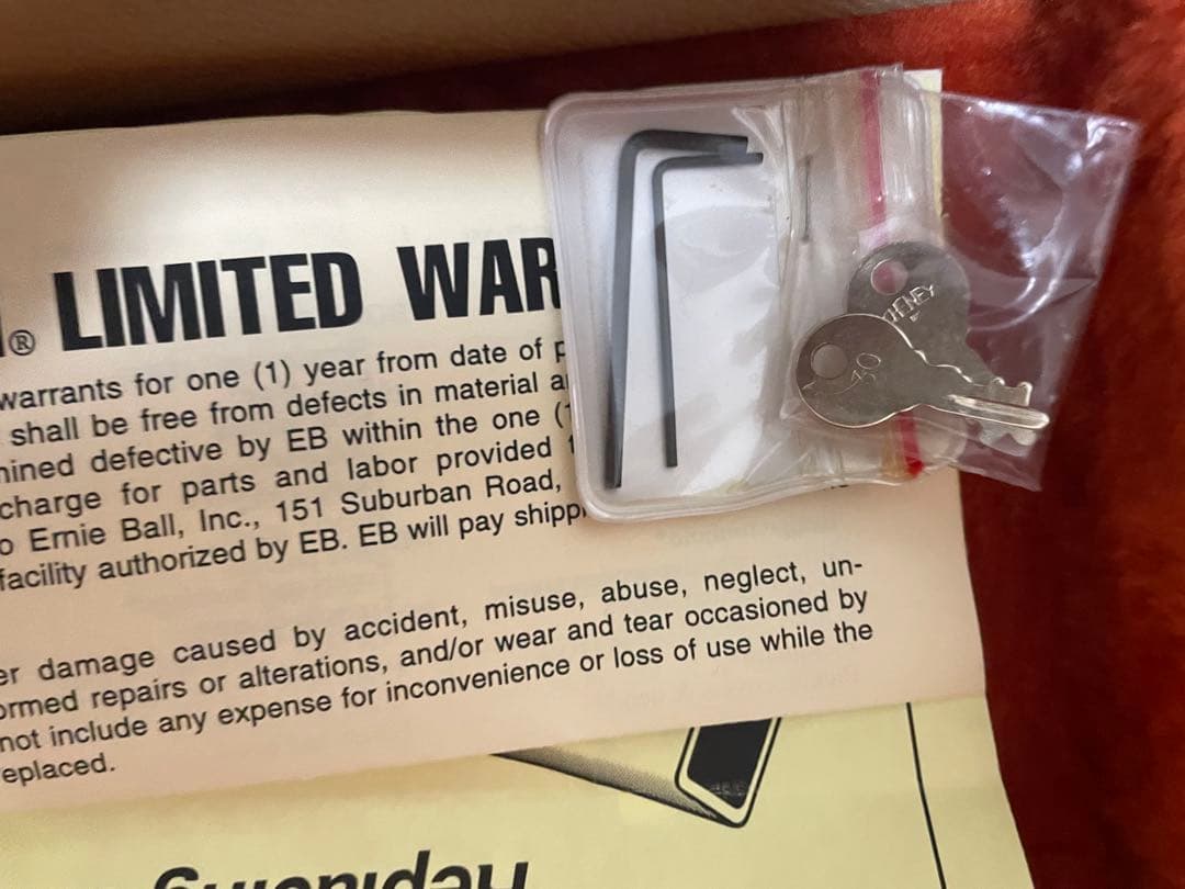 ミュージックマン　スティングレイ　20周年記念モデル　美品　レア