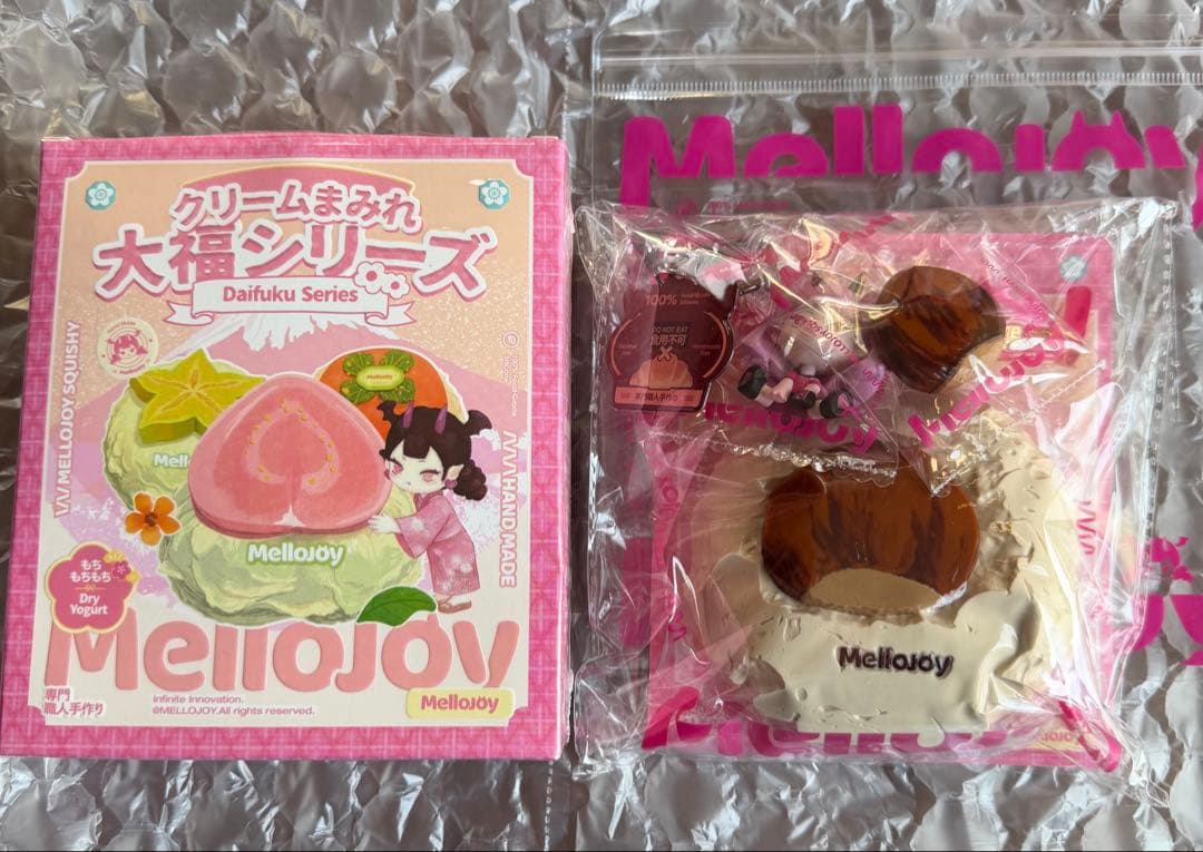 Mellojoyスクイーズ 大福シリーズ 栗 シークレット