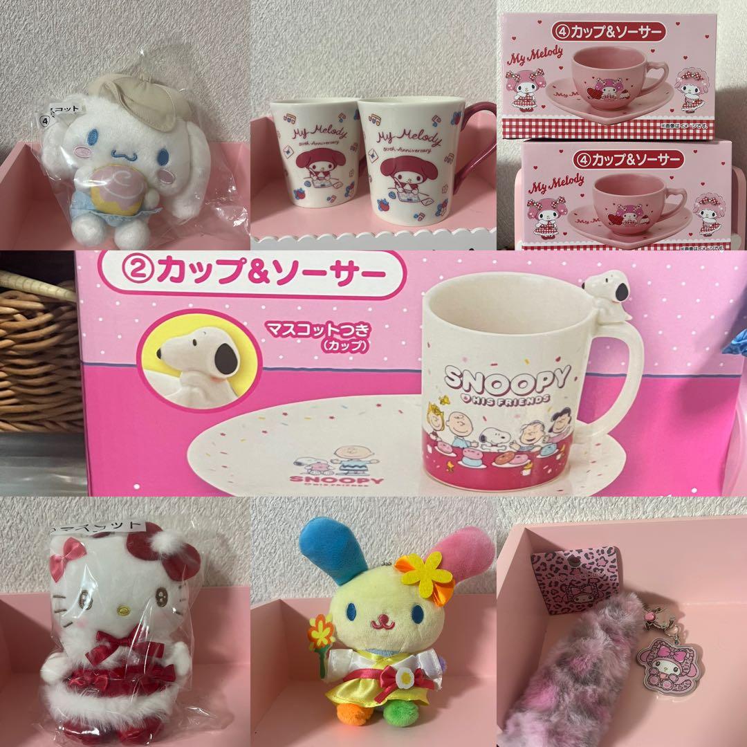 【新品・タグ付き多数】マイメロディ ぬいぐるみ まとめ売り 人気モデル多数