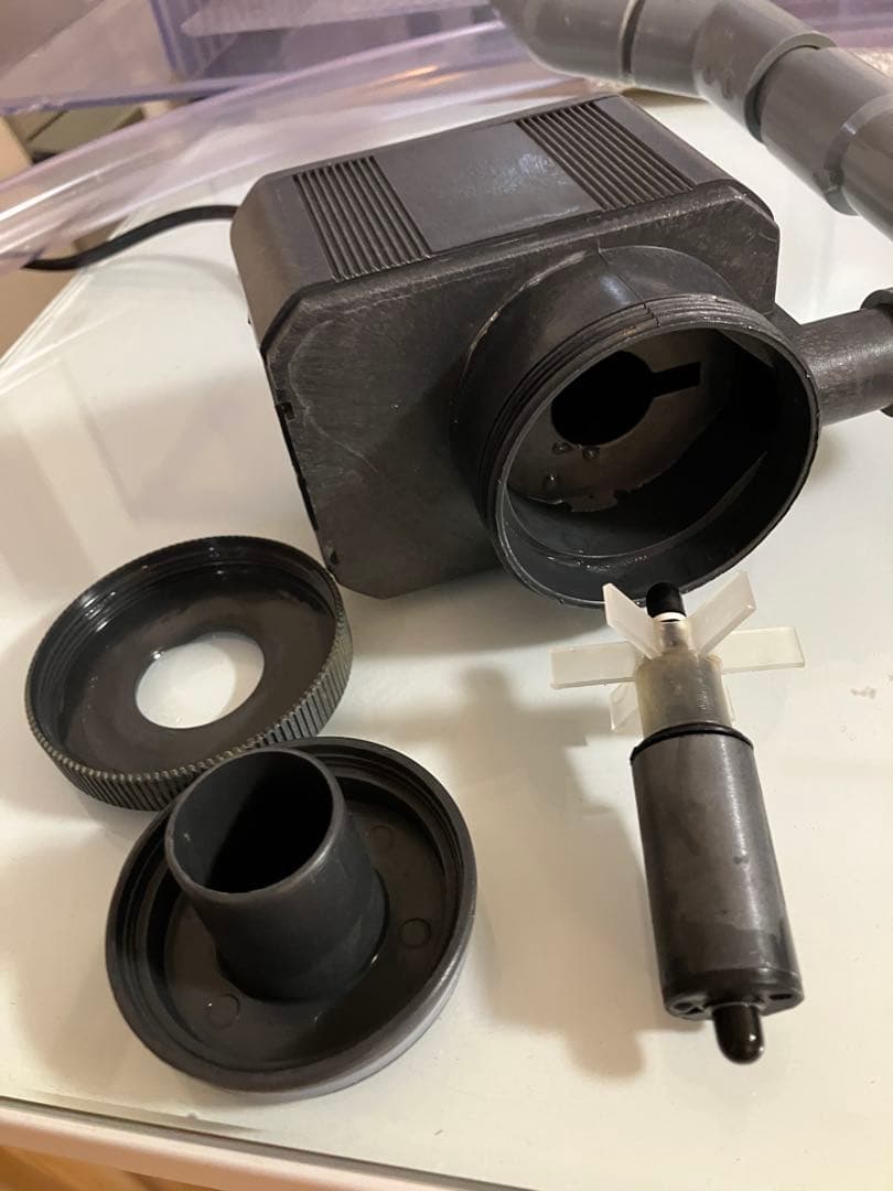 ぷぅ工房120cmアクリル上部フィルターセット 引き取り限定　良さん