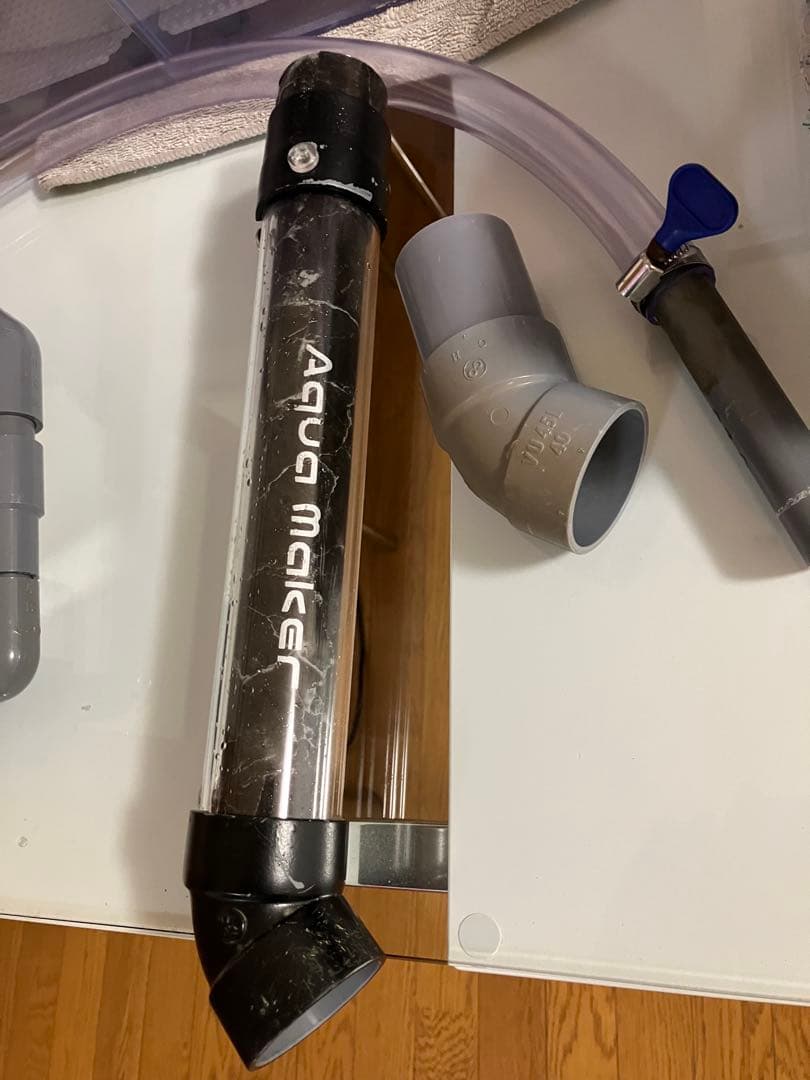 ぷぅ工房120cmアクリル上部フィルターセット 引き取り限定　良さん