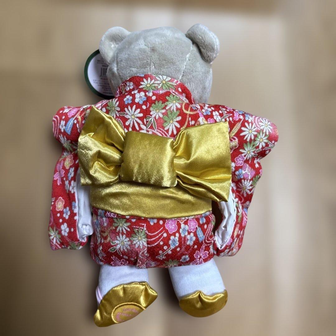 スタバ　ベアリスタぬいぐるみ　お正月バージョン