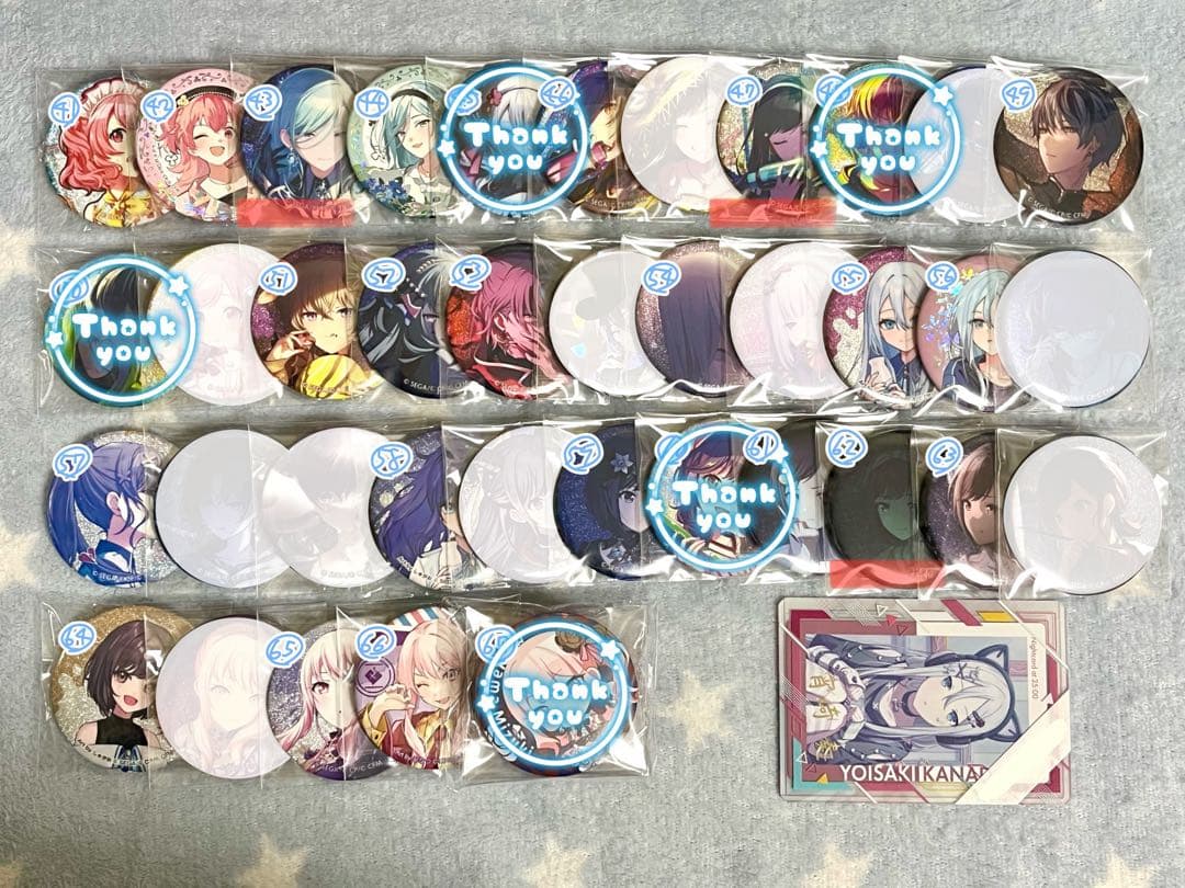 【バラ売り可】プロセカ 缶バッジ まとめ売り