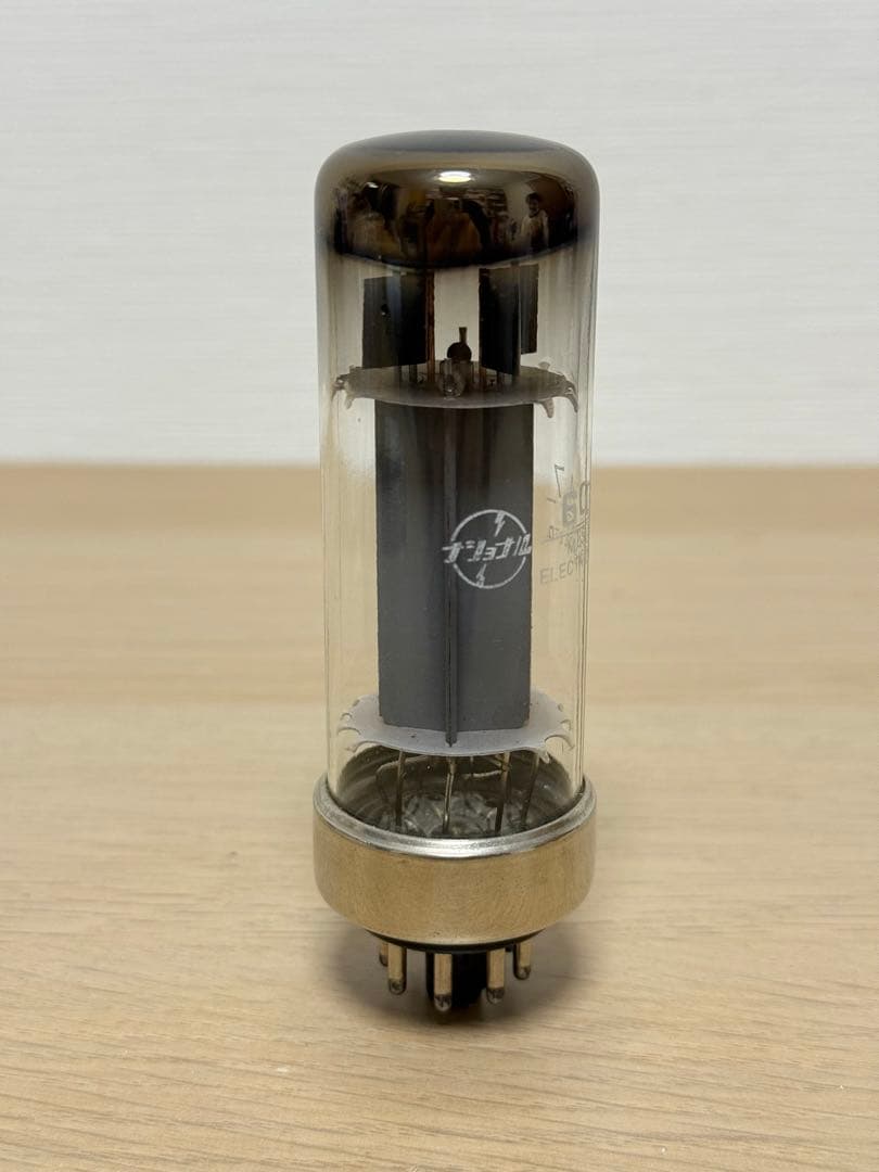 真空管　6CA7 松下　金属ベース　1本　(2)