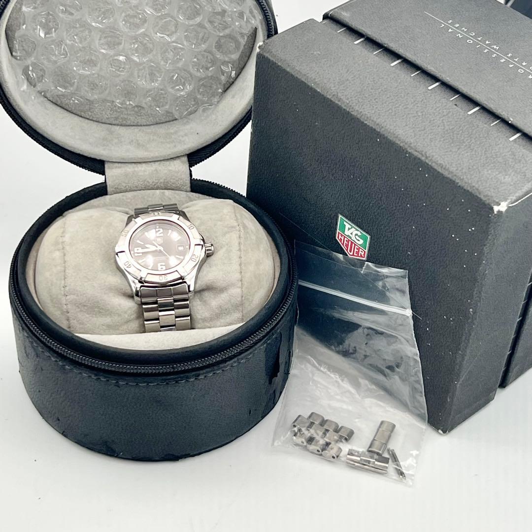 美品✨　タグホイヤー エクスクルーシブ　 WN1310ブラック文字盤　付属品有