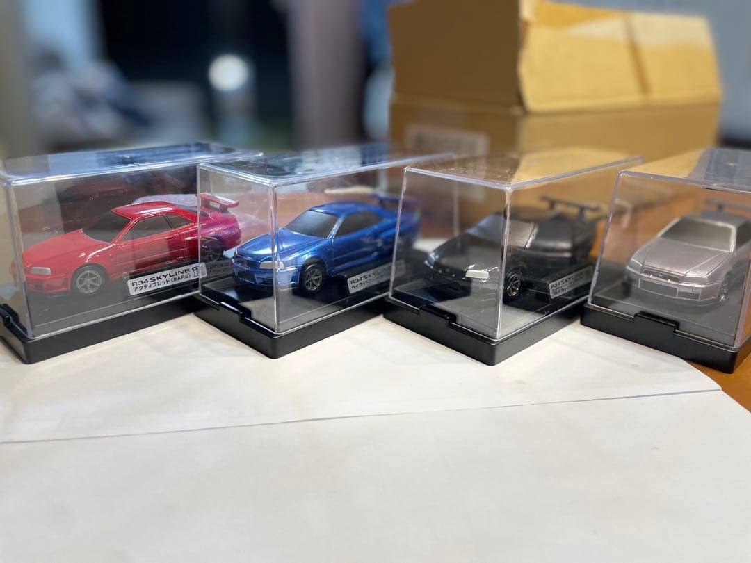R34 SKYLINE GT 新車色見本激レア