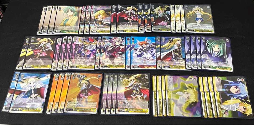 ヴァイスシュヴァルツ リリカルなのは フェイト デッキ おまけ付き