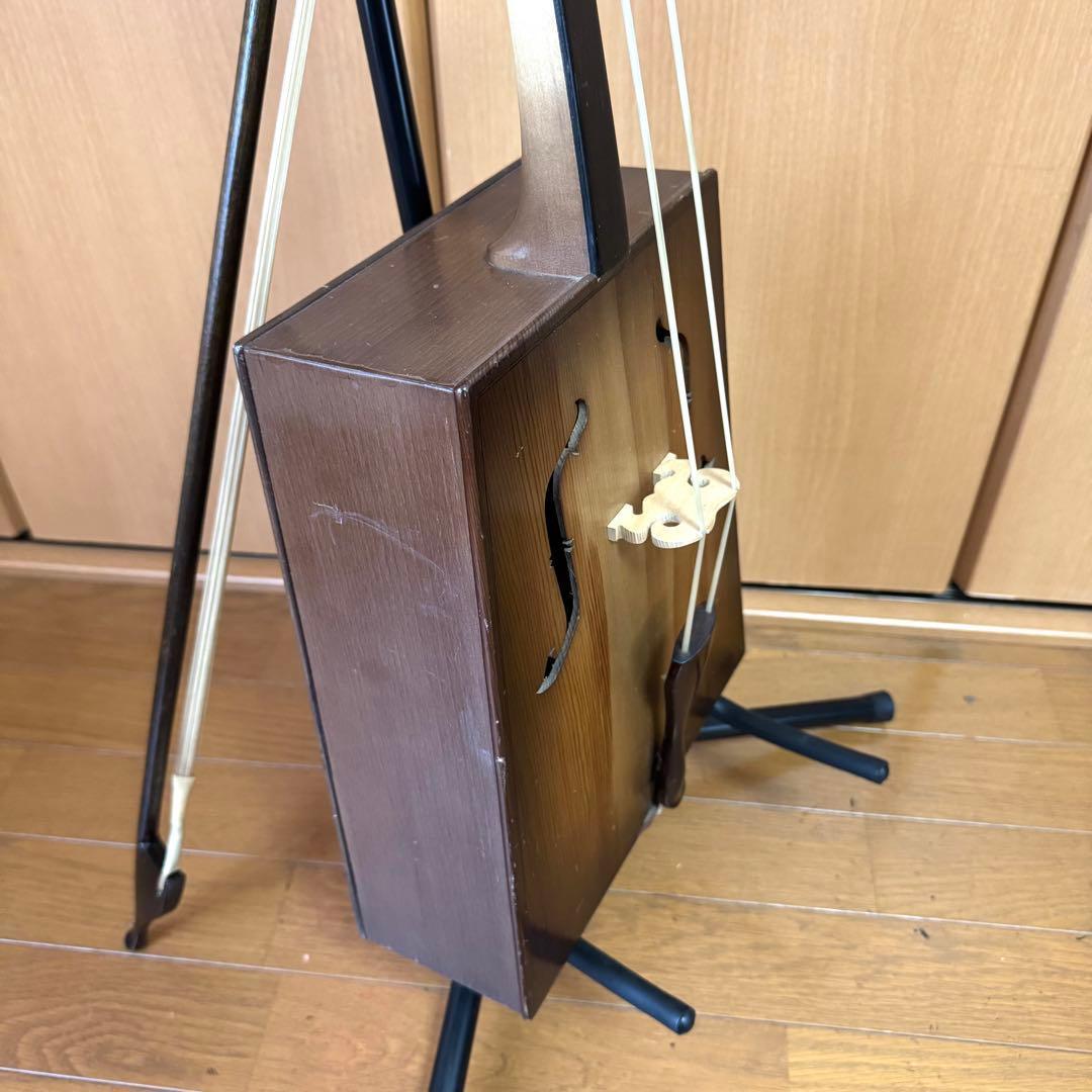 【希少】馬頭琴　モンゴル　民族楽器