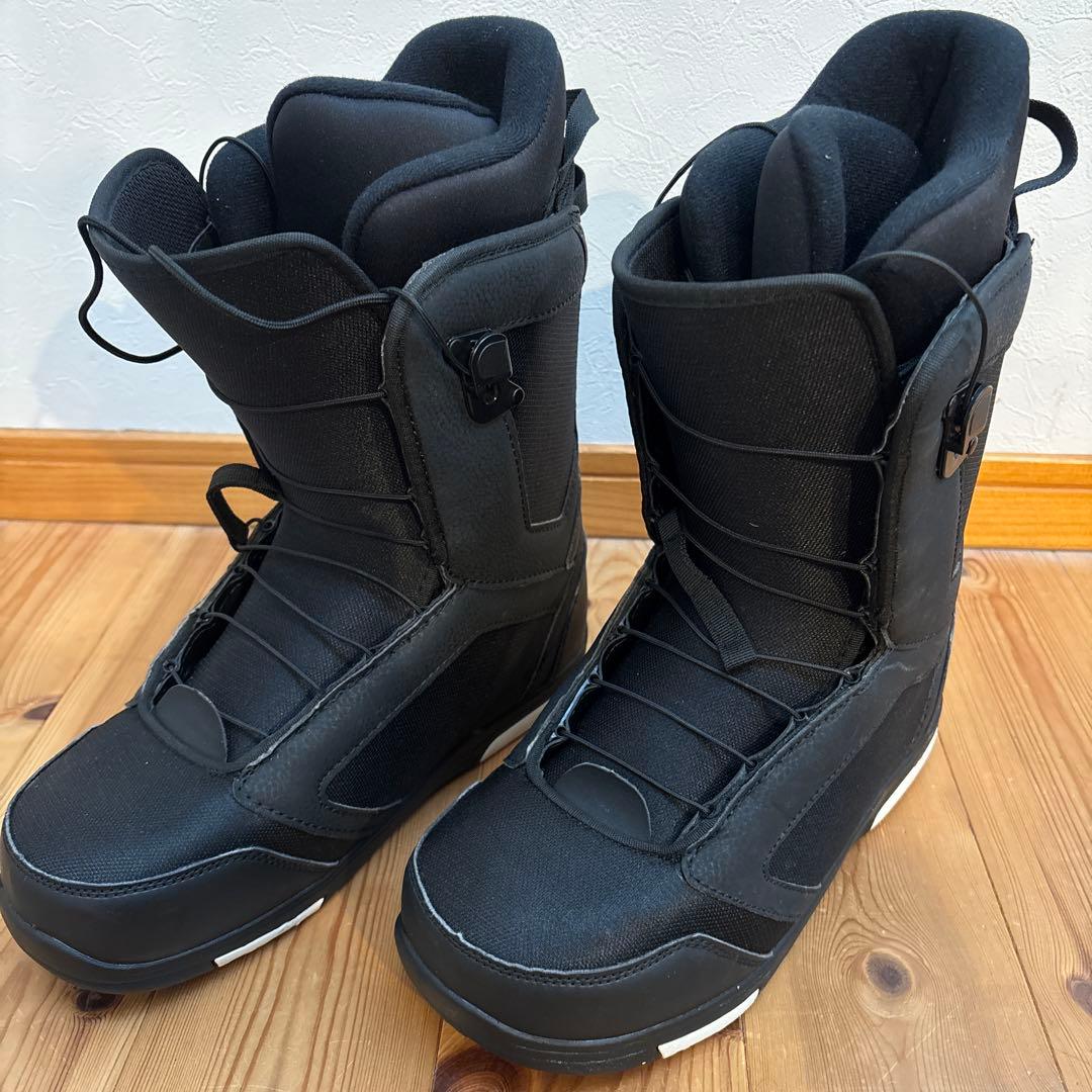 ブラック スノーボードブーツ 男性用