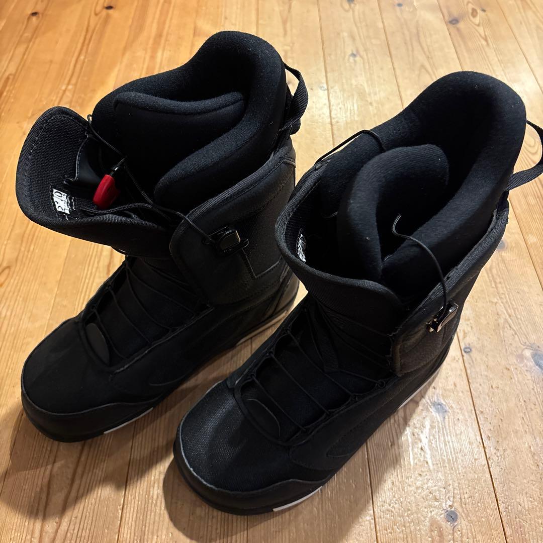 ブラック スノーボードブーツ 男性用