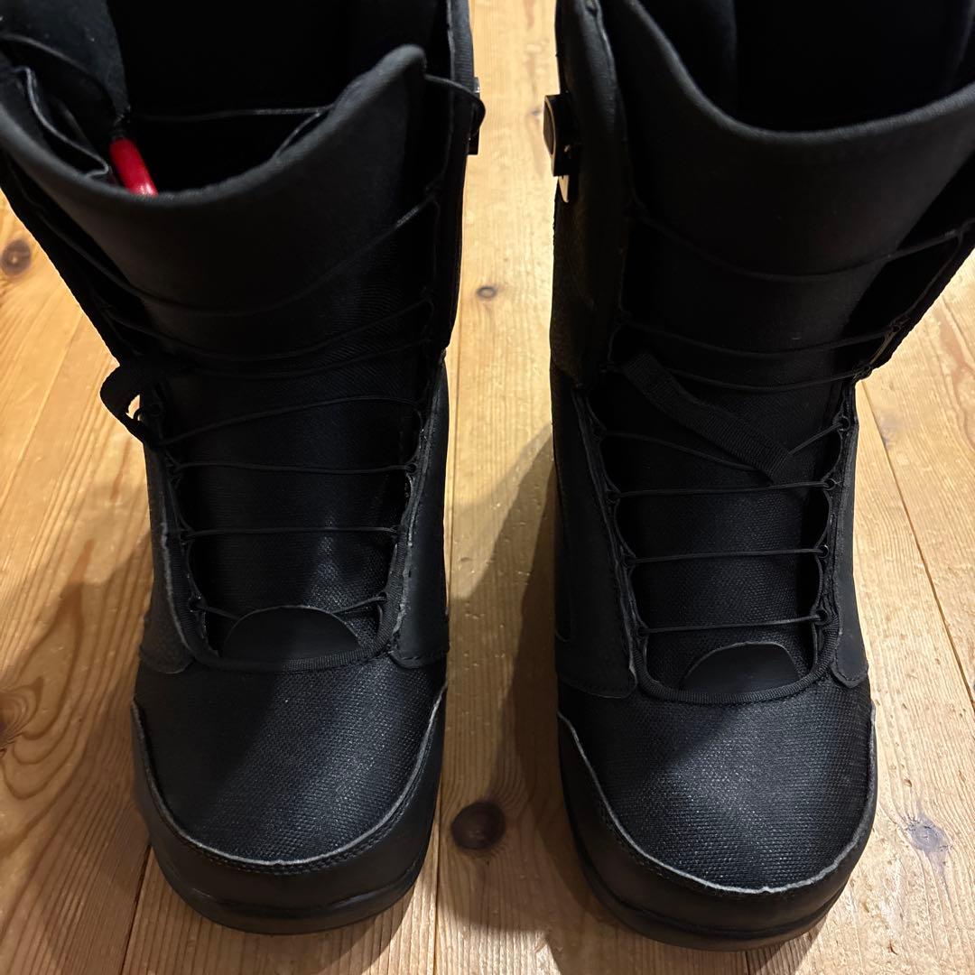 ブラック スノーボードブーツ 男性用