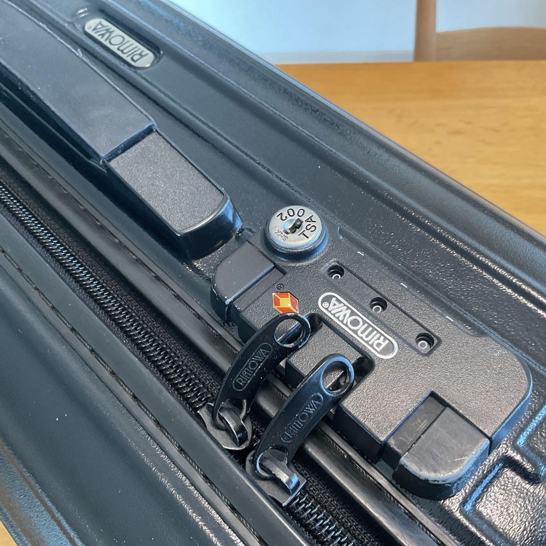 RIMOW スーツケース　サルサ　ブラック　２輪　機内持込可