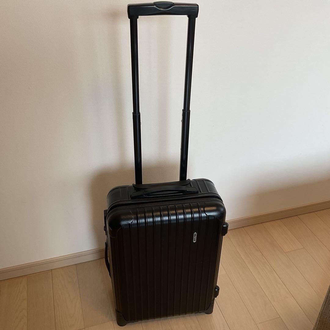 RIMOW スーツケース　サルサ　ブラック　２輪　機内持込可
