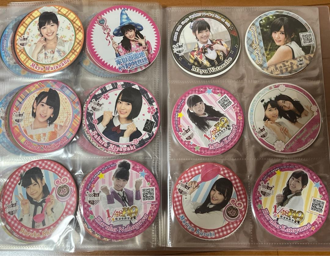 AKB48コースターまとめ 大島優子、渡辺麻友、山本彩、宮脇咲良等