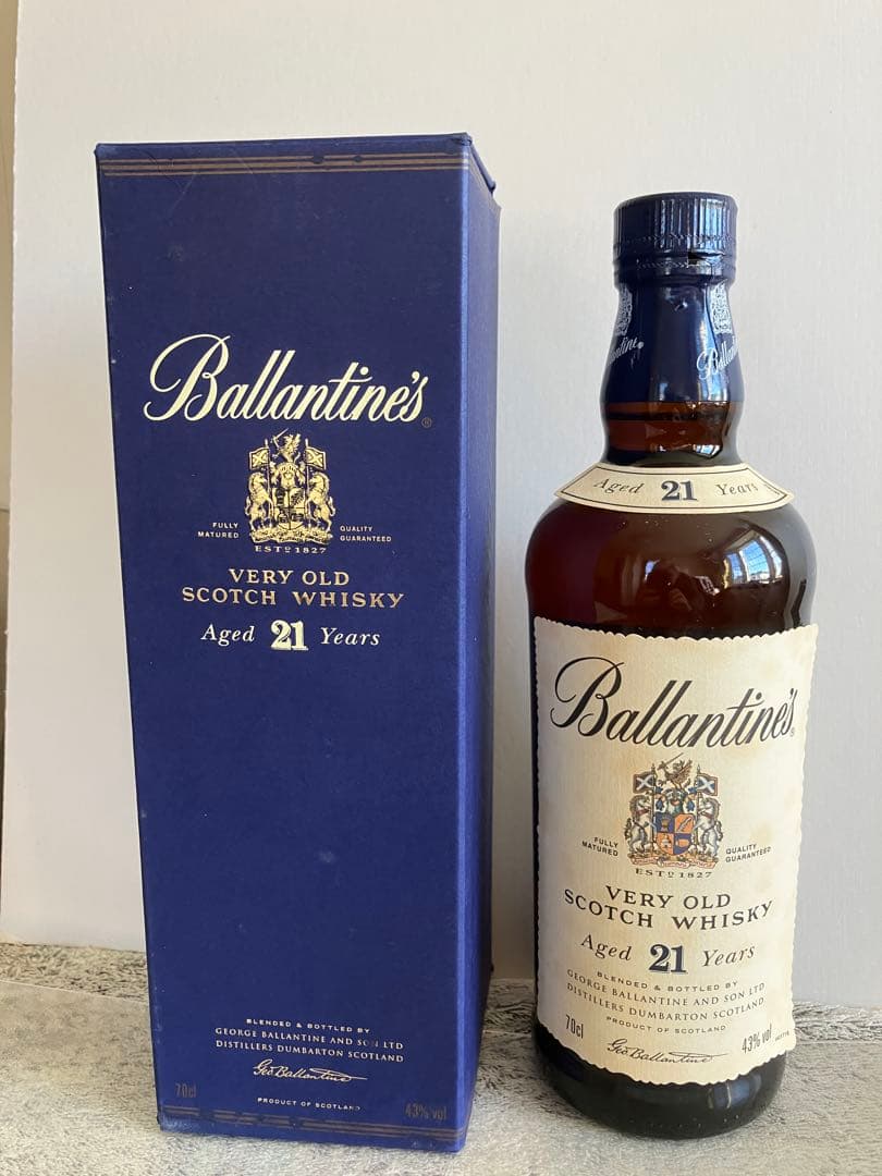 かず、Ballantine's Whisky 21年