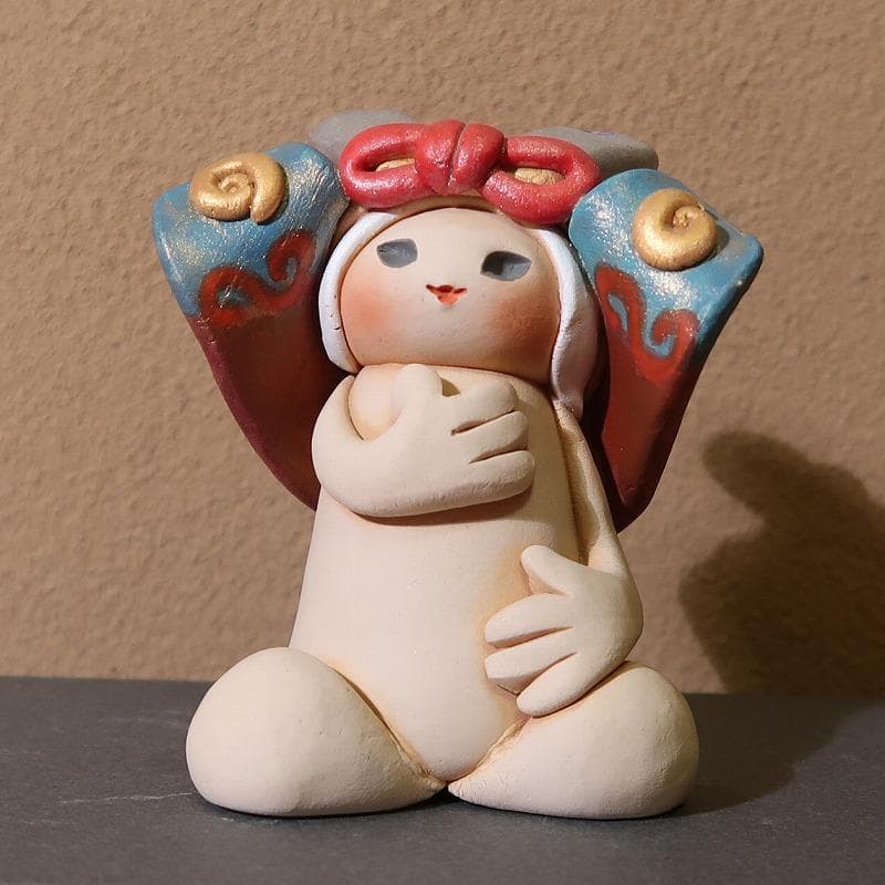 清水人形－髙橋千鶴子女史作（まとめ出品）