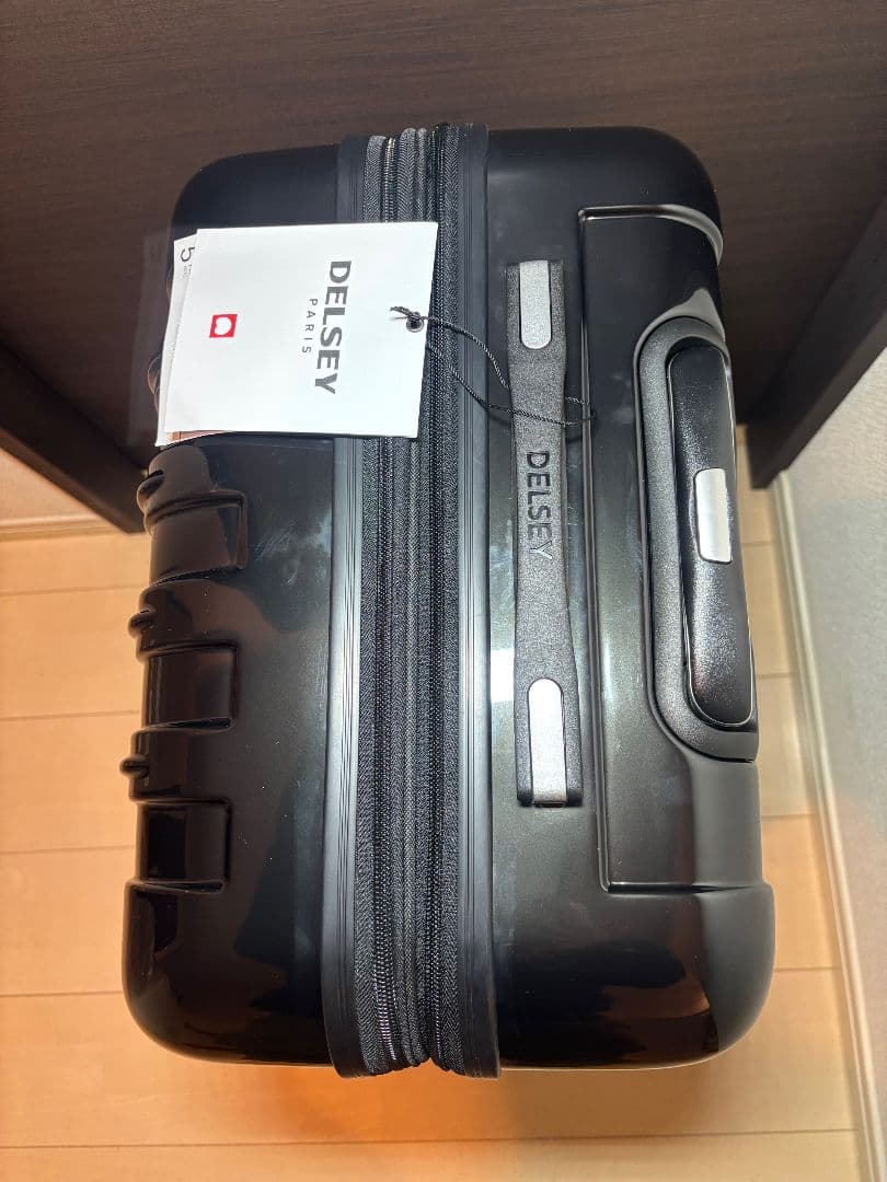 デルセー（DELSEY）ヘリウムエアロ　スーツケース73-81L Mサイズ　黒