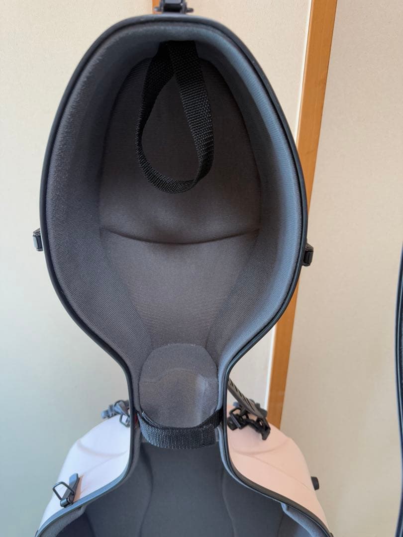 東洋プリュームファイバー　チェロハードケース　4/4 ライトピンク