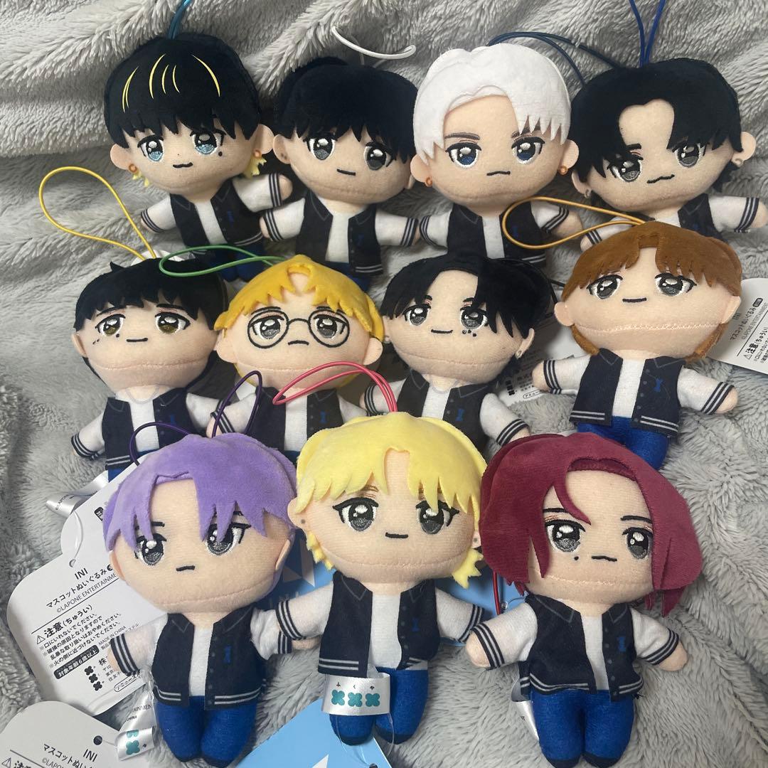 INI マスコットぬいぐるみ コンプセット　11体セット　GiGO