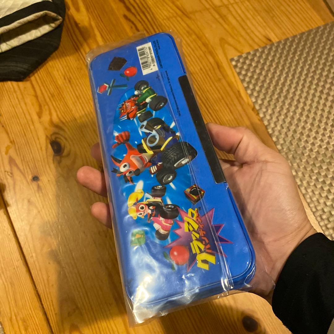 クラッシュ・バンディクー システム筆箱　平成レトロ　当時物