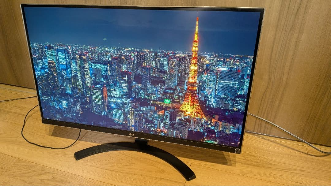 LG 27UD68-P 4K 27インチディスプレイ HDMI×2 DP×1