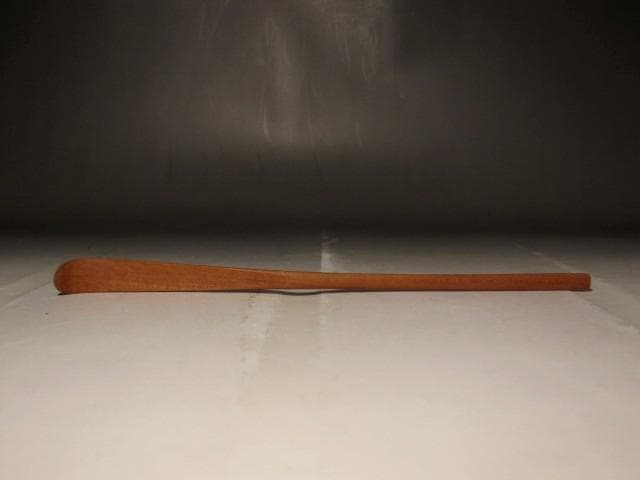 梅の木自作茶杓　千代ノ栄　即中斎花押の逸品 r401