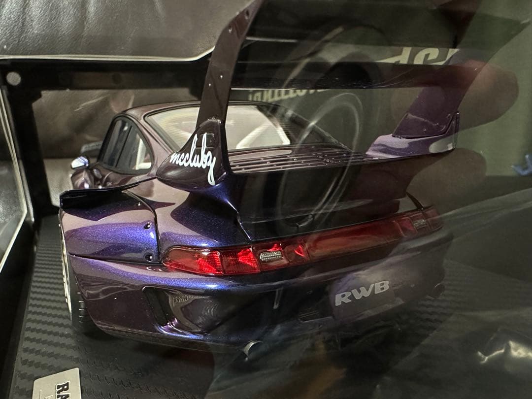1/18 イグニッションモデル RWB 993 ポルシェ 紫 ignition