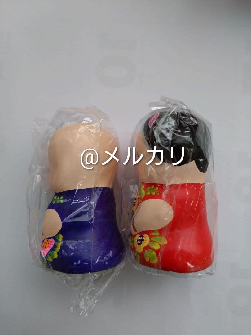 恵山泥人形 2体セット