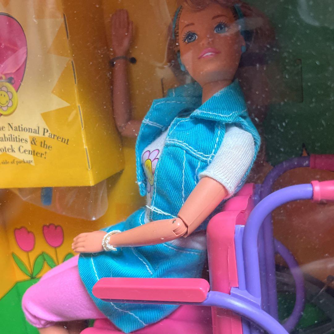 バービー　ベッキー　車椅子　1996年製　マテル　becky barbie