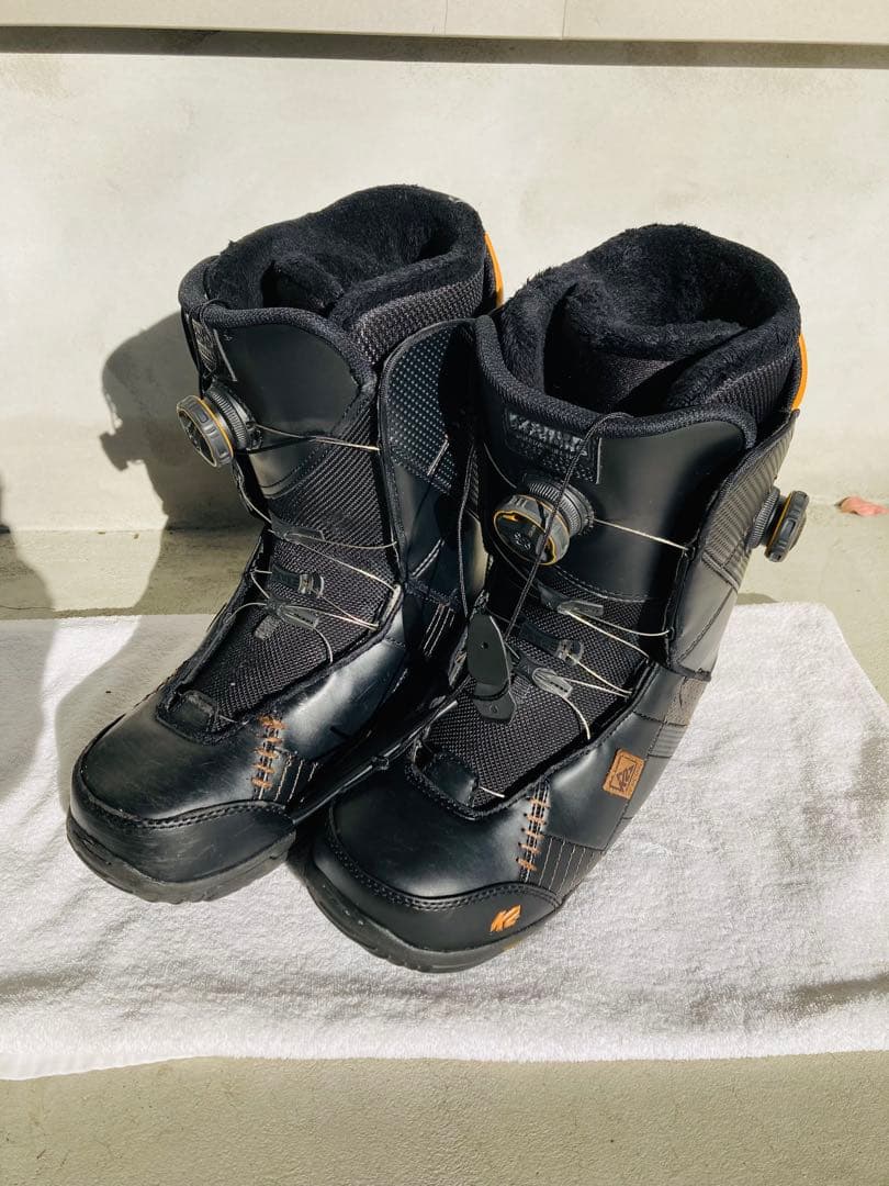 K2のスノーボードブーツ(ブーツ入れキャリーセット)