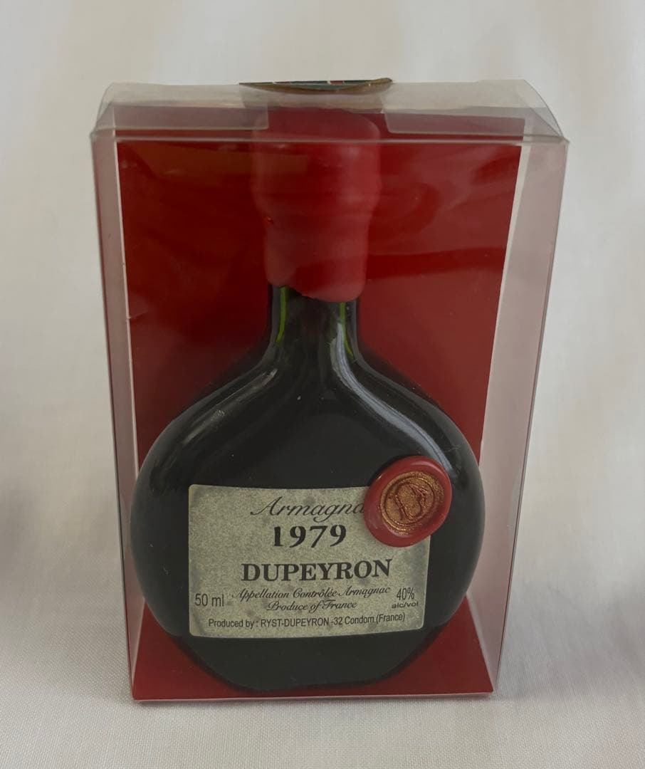 【貴重】未開封DUPEYRON アルマニャック 1979年 50ml 専用箱付
