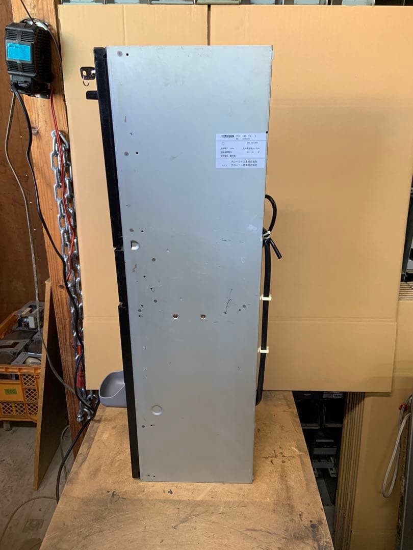 両替機　グローリーEMS-7（改）1000円→500円×2枚　領収書発行OK