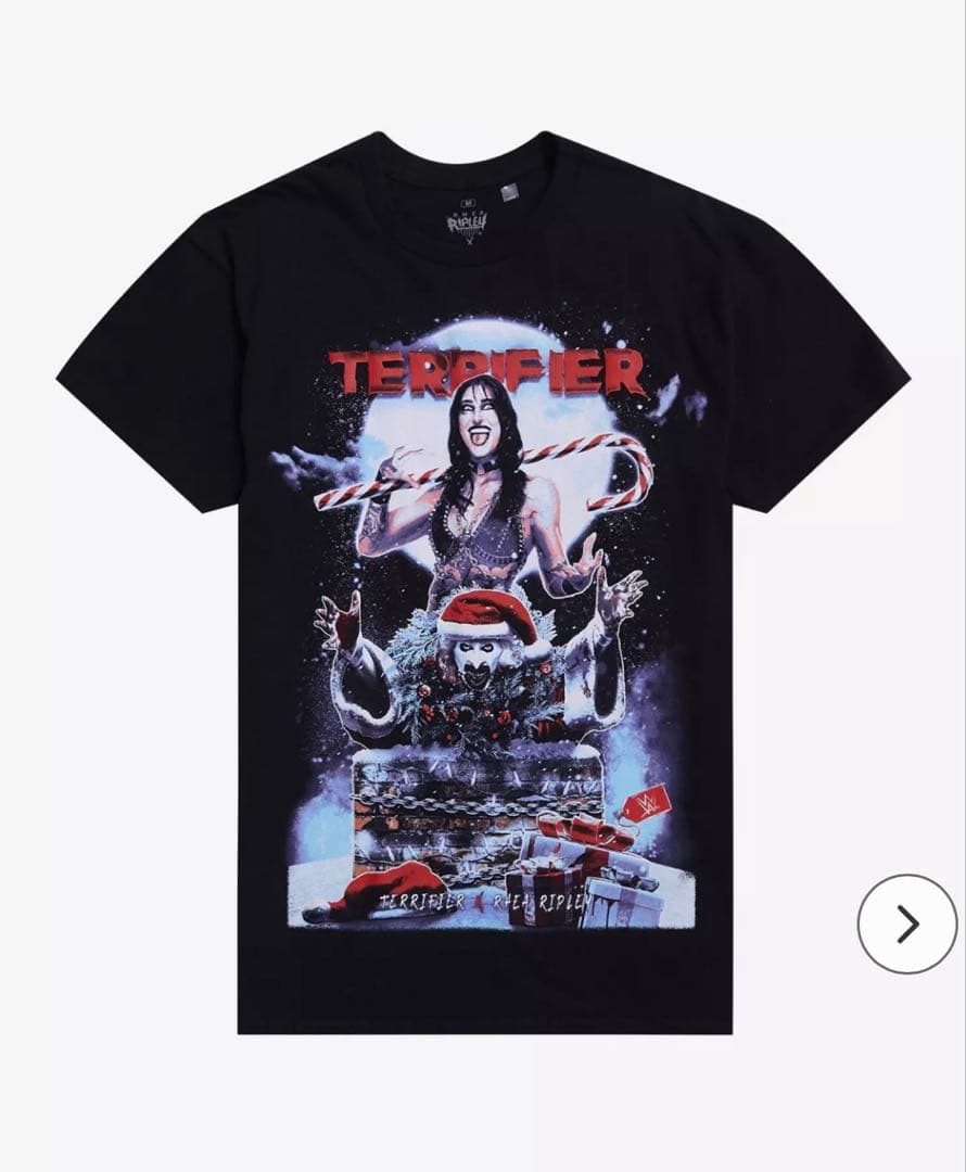 u*1様 【新品未使用】 WWE リア・リプリー テリファー コラボ Tシャツ