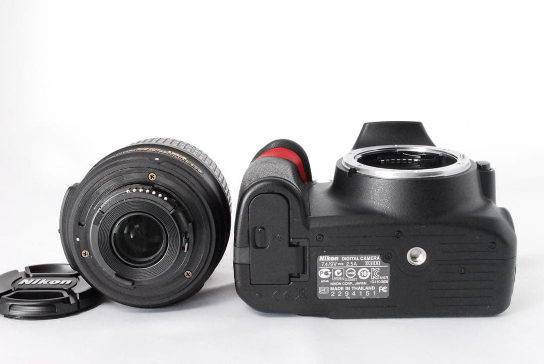 手ぶれ補正搭載◆Nikon D3100 レンズセット◆スマホ転送◆一眼レフカメラ