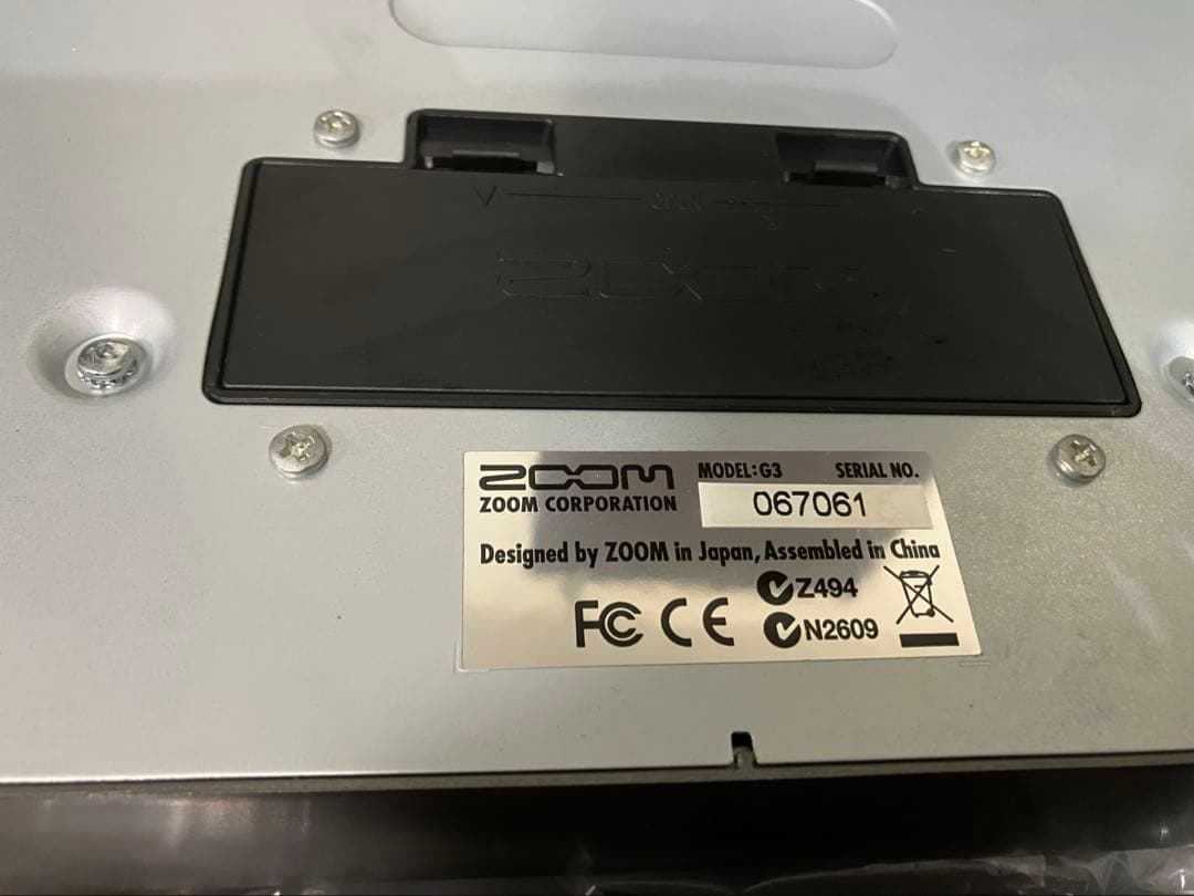 Zoom G3 ギターエフェクト&アンプシミュレーター& FP02M（ペダル）