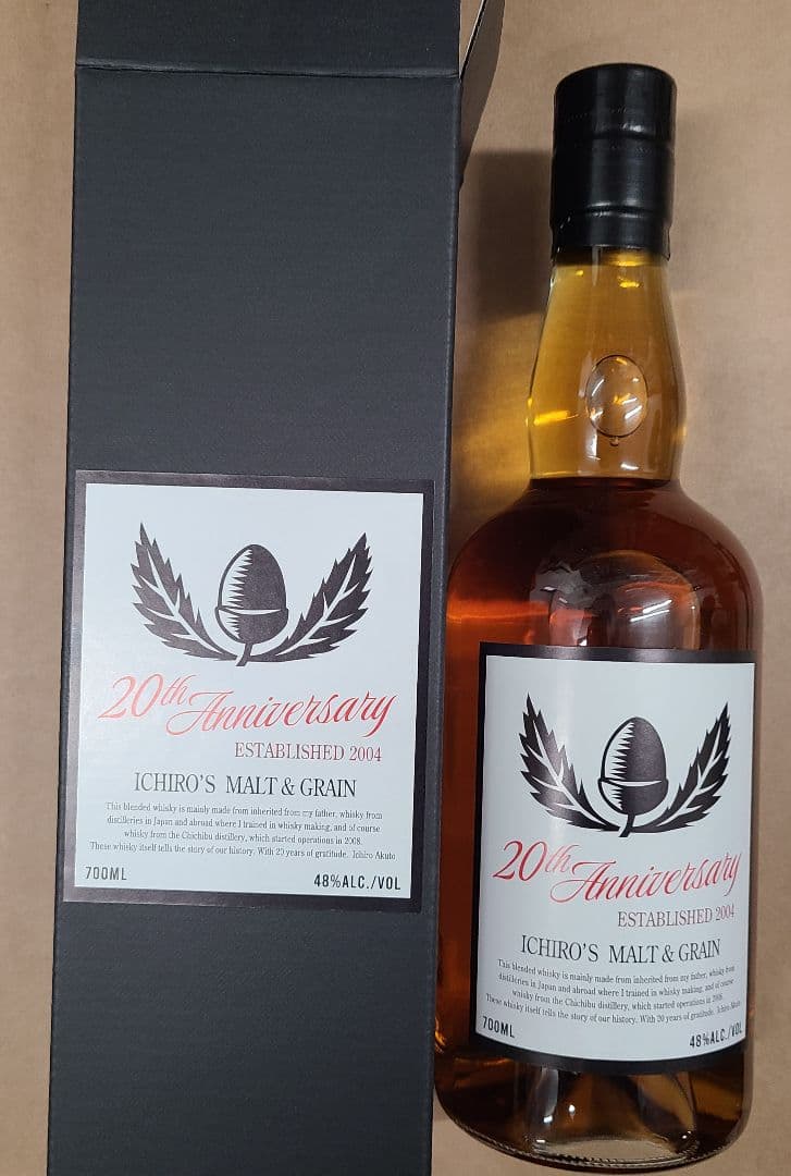 キ*ン様 イチローズモルト20周年記念ボトル