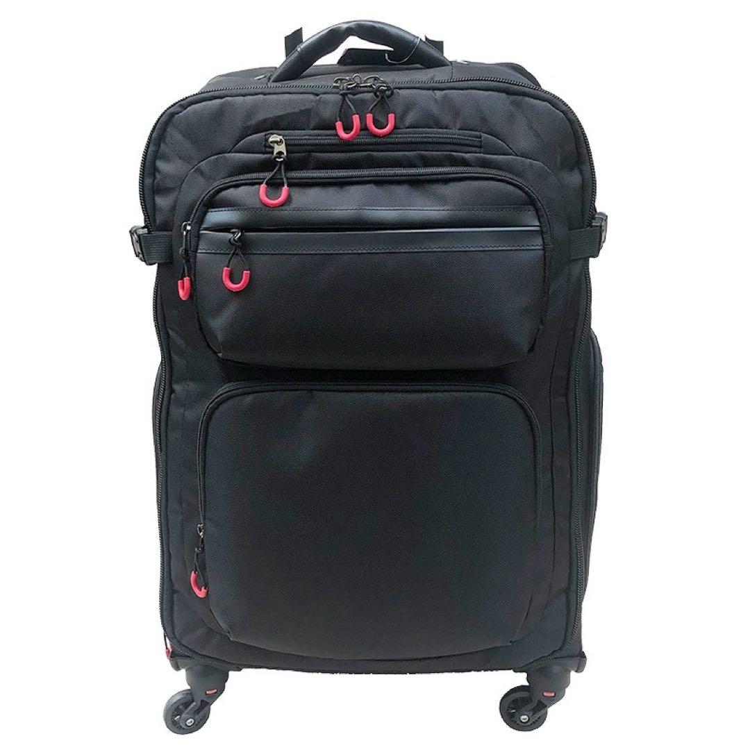 GA デルガ キャリーバッグ フルレザー機内持ちこみ可能 4輪