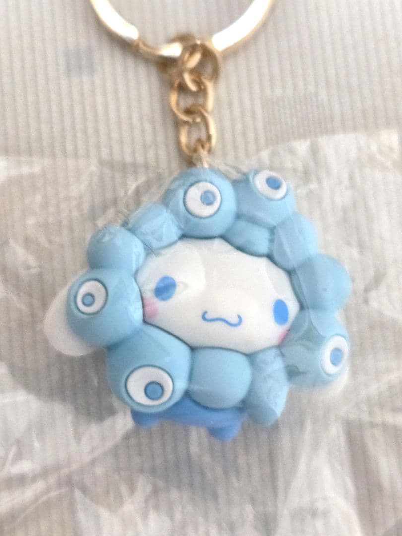 新品サンリオミャクミャクなりきり立体キーホルダーパステルカラー7種類コンプリート