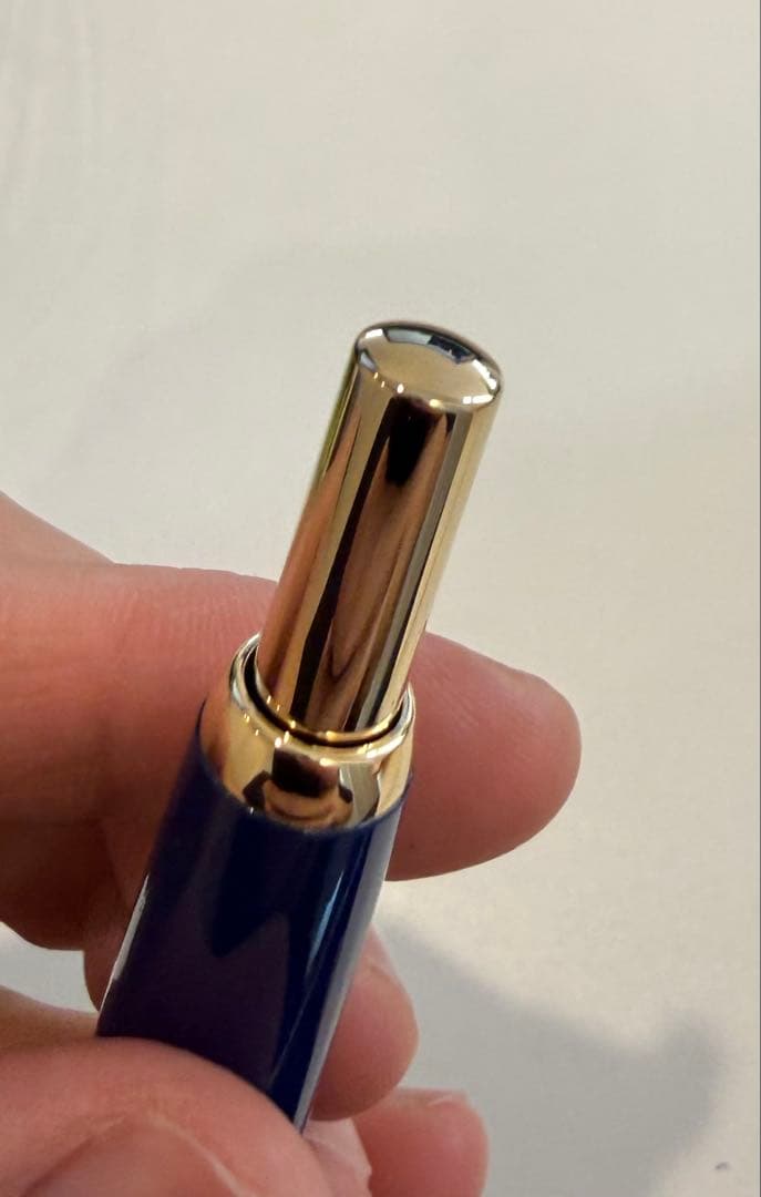 【未使用・箱あり】PILOT キャップレス 万年筆 M ダークブルー